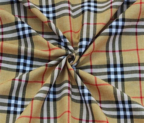 burberry fabric for sale.